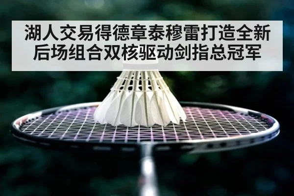 湖人交易得德章泰穆雷打造全新后场组合双核驱动剑指总冠军